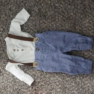 0-3 month boys outfit